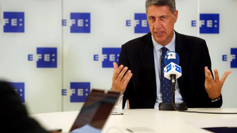 El concejal de Badalona (Barcelona) y exlíder del PPC Xavier García Albiol analiza en una entrevista con Efe la estrategia que, en su opinión, debería seguir su partido en las próximas elecciones generales y locales. EFE/ Toni Albir