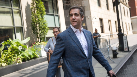 Michael Cohen, exabogado personal del presidente estadounidense Donald Trump en una imagen de archivo. / AFP - DREW ANGERER