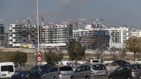 Viviendas en construcción en Madrid. E.P.