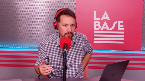 Pablo Iglesias en La Base