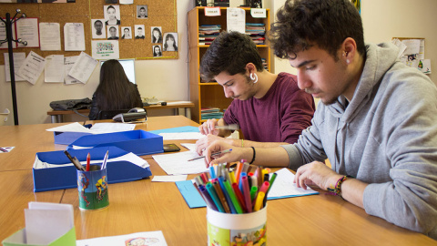 Jóvenes del programa ASPA ./ ASPA