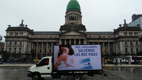 Campaña de CitizenGo en Argentina, el lobby internacional fundado en 2013 por Hazte Oír. / CITIZENGO