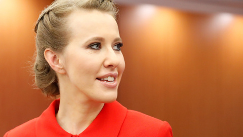 La candidata a las elecciones rusas, Ksenia Sobchak.REUTERS/Maxim Shemetov