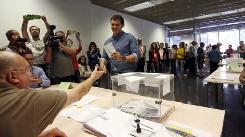 El líder de Ciudadanos, Albert Rivera. - REUTERS