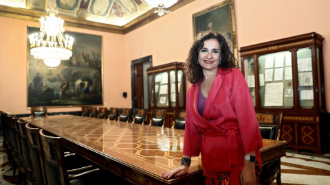 La ministra de Hacienda, María Jesús Montero.EFE/MARISCAL