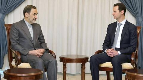 El presidente de Siria,  Bachar al Assad, en un encuentro con el presidente de Irán el pasado 19 de mayo. / EFE