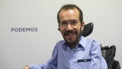 El secretario de Organización de Podemos, Pablo Echenique. EFE/ TONI GALÁN