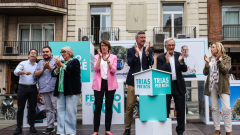 Un dels actes finals de Trias per Barcelona.