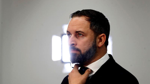 09/07/2019.- El líder de Vox, Santiago Abascal. EFE/Juan Carlos Hidalgo