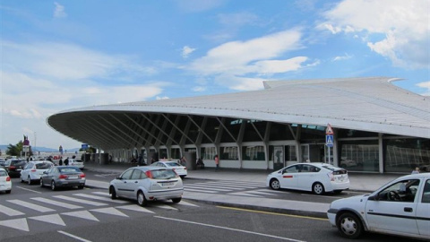 Aeropuerto de Bilbao. EUROPA PRESS/Archivo