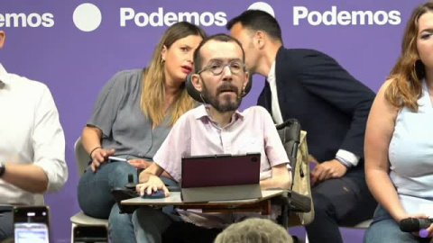 Echenique vuelve a calificar las acciones del BCE de "terrorismo monetario"