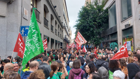 Concentración educativa Madrid