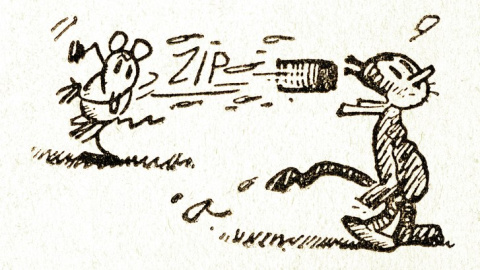 'Krazy Kat', tira de prensa, creada por George Herriman