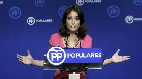 Andrea Levy, vicesecretaria de Estudios y Programas del PP - EFE / Emilio Naranjo