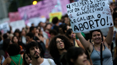 Manifestación a favor de la legalización del aborto en Brasil - EFE