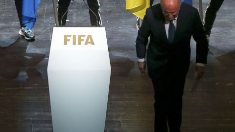 El presidente de la FIFA Sepp Blatter. REUTERS/Arnd Wiegmann