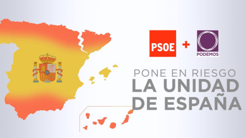 Captura de imagen del vídeo electoral del PP titulado 'Populares vs. Extremistas'. PP