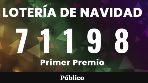 71198, 'El Gordo' de la Lotería de Navidad 2017