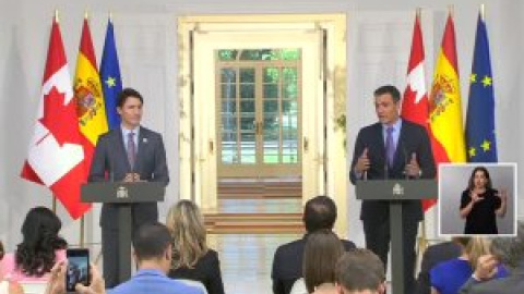 Sánchez y Trudeau presumen de sus fuertes lazos "estratégicos y personales"