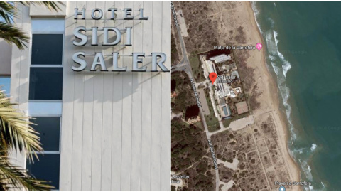 La licencia de actividad del hotel ha quedado obsoleta por exceder la altura permitida - EFE / Google Maps