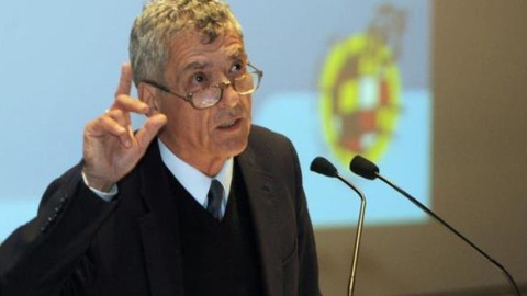 Ángel María Villar, presidente de la RFEF. EFE/Archivo