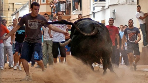 El correbous es una fiesta que se realiza en muchos pueblos de la Comunidad Valenciana - Archivo