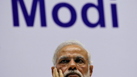 El Primer Ministro Narendra Modi, atendiendo en un evento de la comunidad cristiana / REUTERS