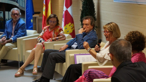 magen de la clausura de la jornada sobre Periodismo y Alzheimer, en Salamanca.