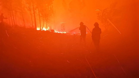 Incendio en Portugal. EUROPA PRESS