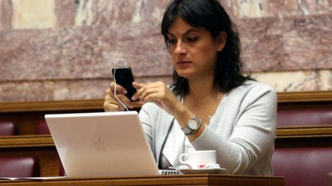 La economista griega Elena Panaritis.