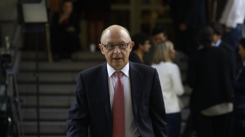 El ministro de Hacienda, Cristóbal Montoro. E.P.