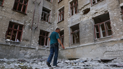 Edificio bombardeado