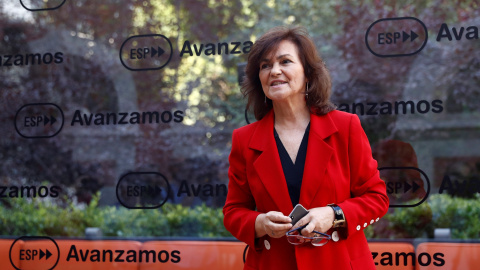 La vicepresidenta del Gobierno y ministra de Igualdad, Carmen Calvo