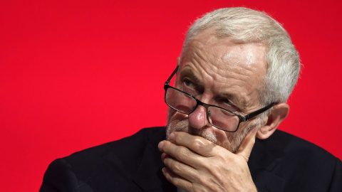 Jeremy Corbyn, en el congreso del Partido Laborista que ha comenzado este domingo en Liverpool. EFE