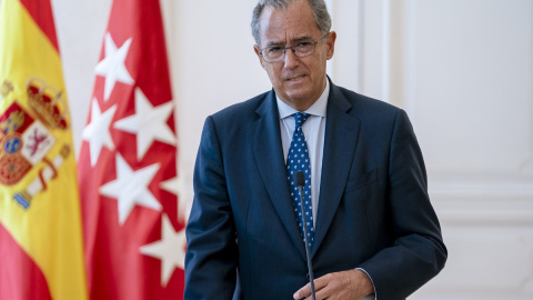 20/06/2022 El consejero de Educación y Universidades, Enrique Ossorio, en el acto de toma posesión como vicepresidente del Gobierno de la Comunidad de Madrid, en la Real Casa de Correos