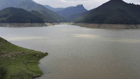 El embalse de Susqueda en Girona.