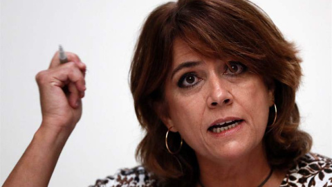 La ministra de Justicia, Dolores Delgado. (MARISCAL | EFE)