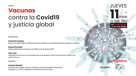 #DEBATE | Vacunas contra la COVID-19 y justicia global