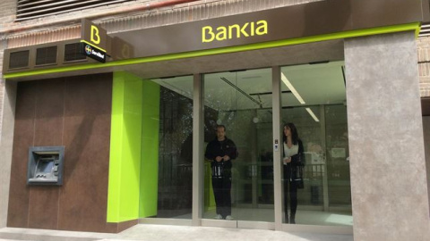 Una oficina de Bankia. E.P.