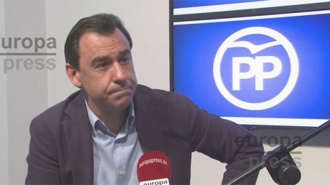 El número tres del PP, Fernando Martínez-Maillo, en un momento de su entrevista con Europa Press. EP