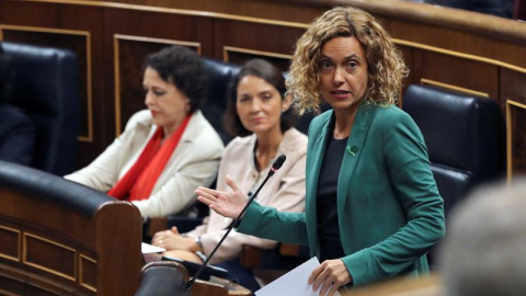 19/09/2018.-La ministra de Administraciones Territoriales,Meritxell Batet, durante su intervención en la sesión de control al Gobierno hoy en el Congreso de los Diputados. .EFE/Ballesteros