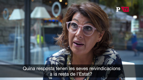 Laura Masvidal, sobre les seves reivindicacions a la resta de l'Estat