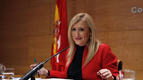 La presidenta de la Comunidad de Madrid, Cristina Cifuentes. EUROPA PRESS