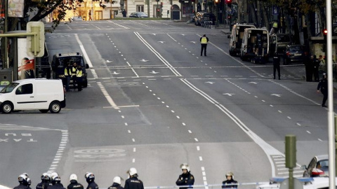 Vista de la calle Génova de Madrid. /EFE