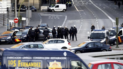 Vista de la calle Génova de Madrid. /EFE