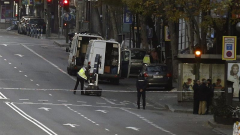 Vista de la calle Génova de Madrid. /EFE