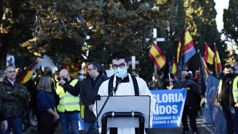 Manifestación por los caídos de la División Azul