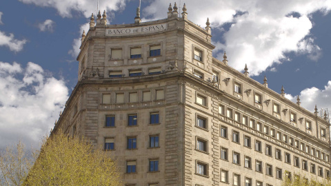 Edificio del Banco de España en Barcelona.