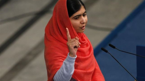 Malala Yousafzai.