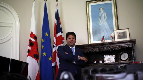 El ministro principal de Gibraltar, Fabian Picardo. /JON NAZCA-REUTERS